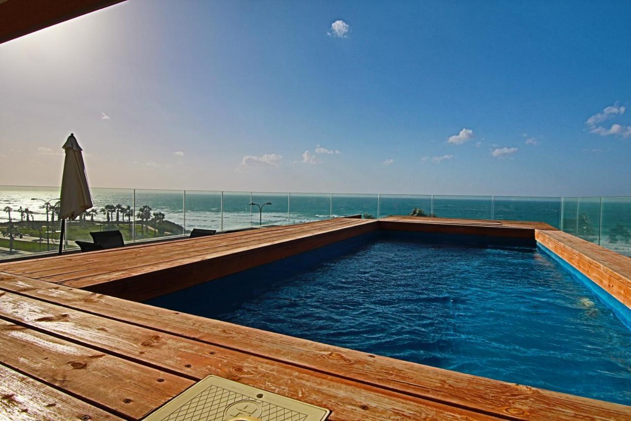 Vila Seascape Terraces Netanja Exteriér fotografie