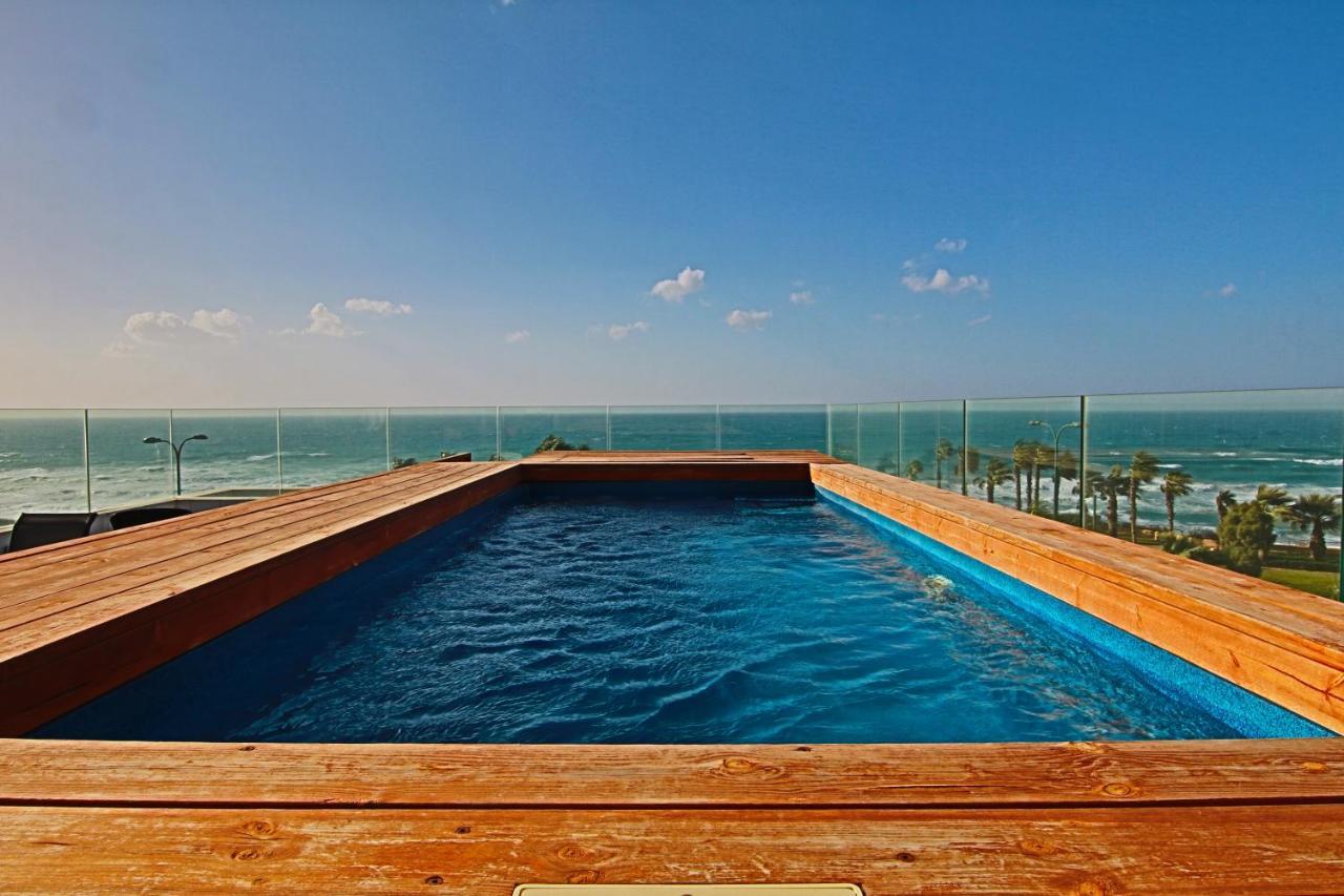 Vila Seascape Terraces Netanja Exteriér fotografie