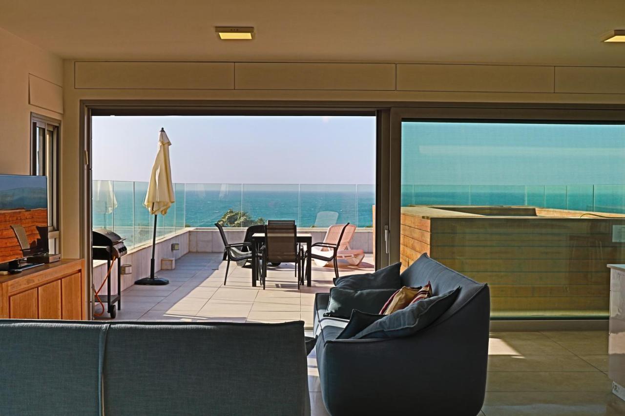 Vila Seascape Terraces Netanja Exteriér fotografie